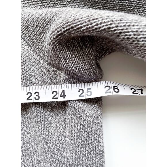 Men's Gray Knit Columbia Zip Up Jacket Fleece Lined Size XL - Picture 5 of 8